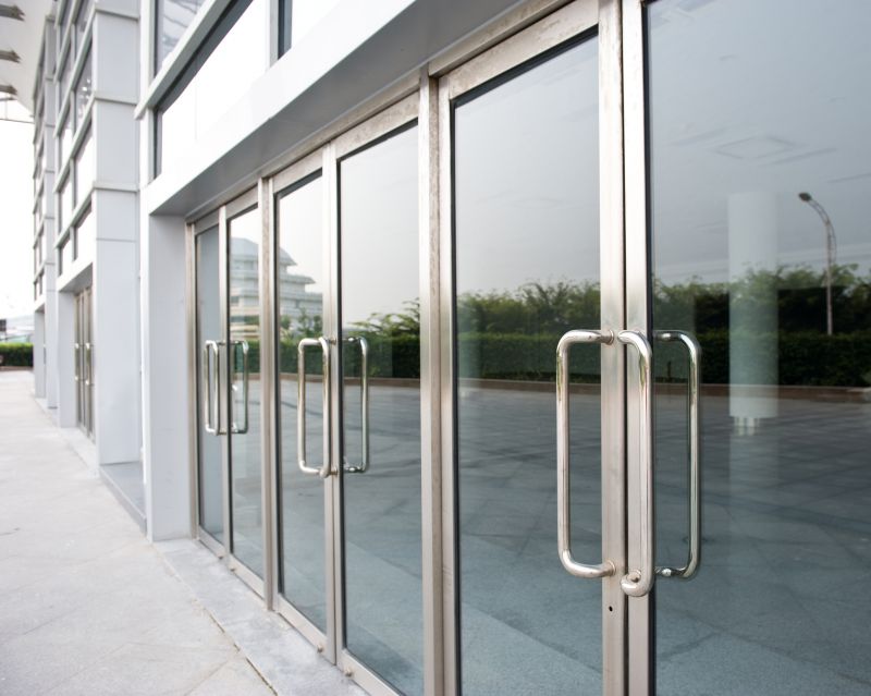 Secured Commercial Entrance